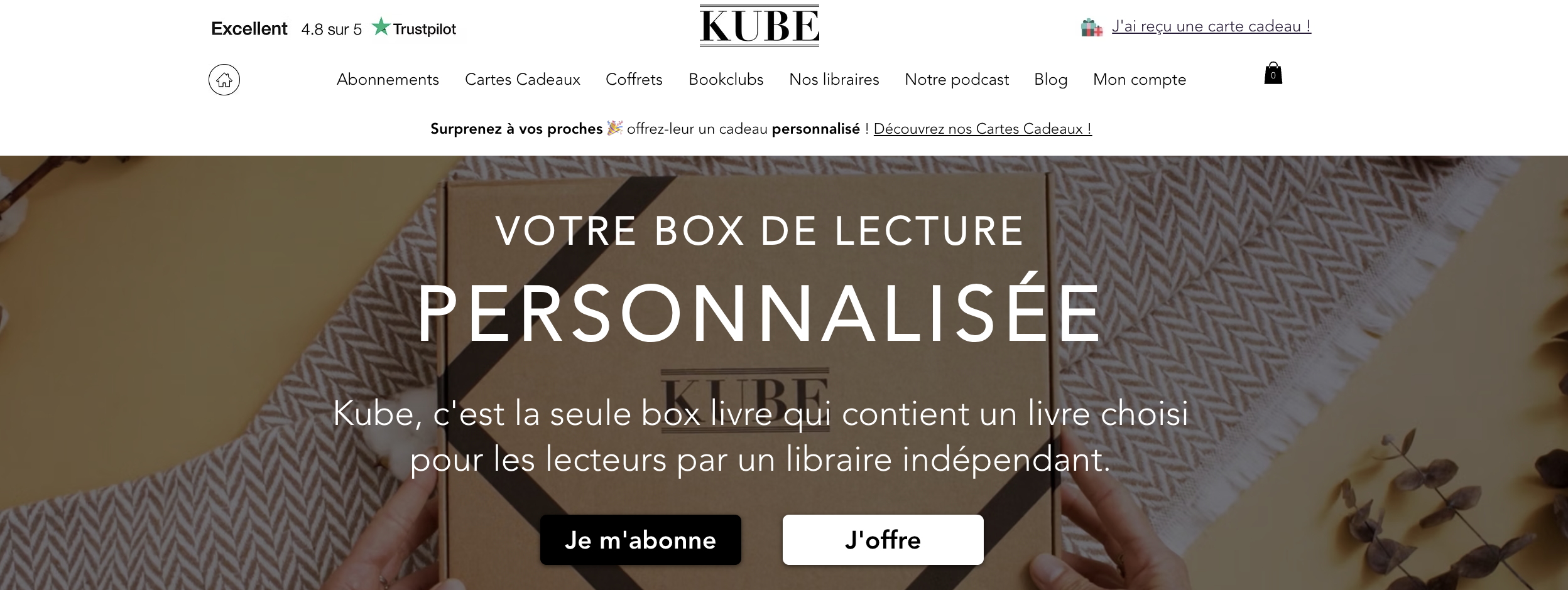 Boîte à livres Kube Hippie